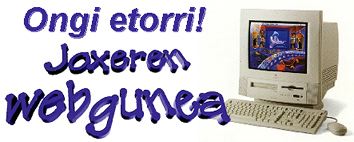 Ongi etorri Joxeren Webgunera!