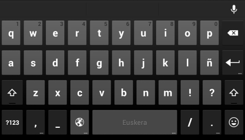 Google Keyboard berriak euskaraz ere badaki 7 - teknopata.eus