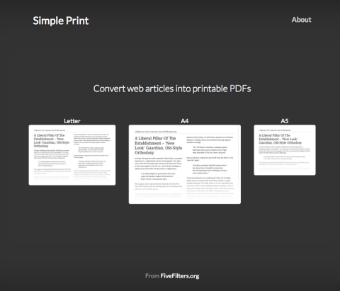 Simple Print, webguneetako testuak erraz eta txukun inprimatzeko 3 - teknopata.eus